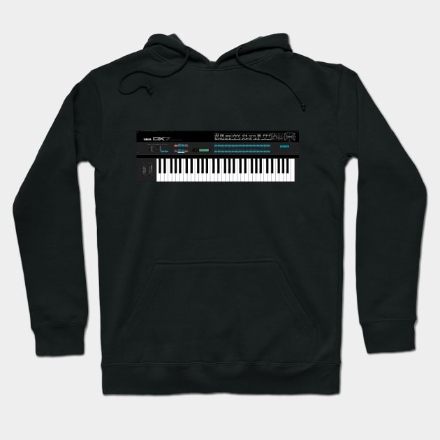 Yamaha DX7 Hoodie by RetroFitted